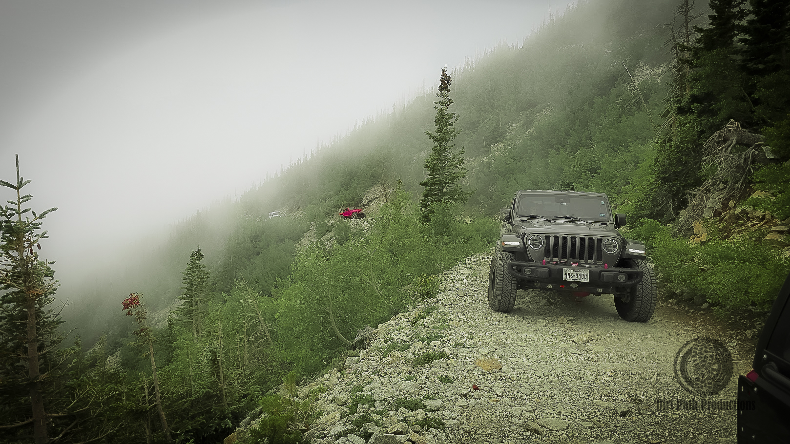 Off-road adventure photography on the trail